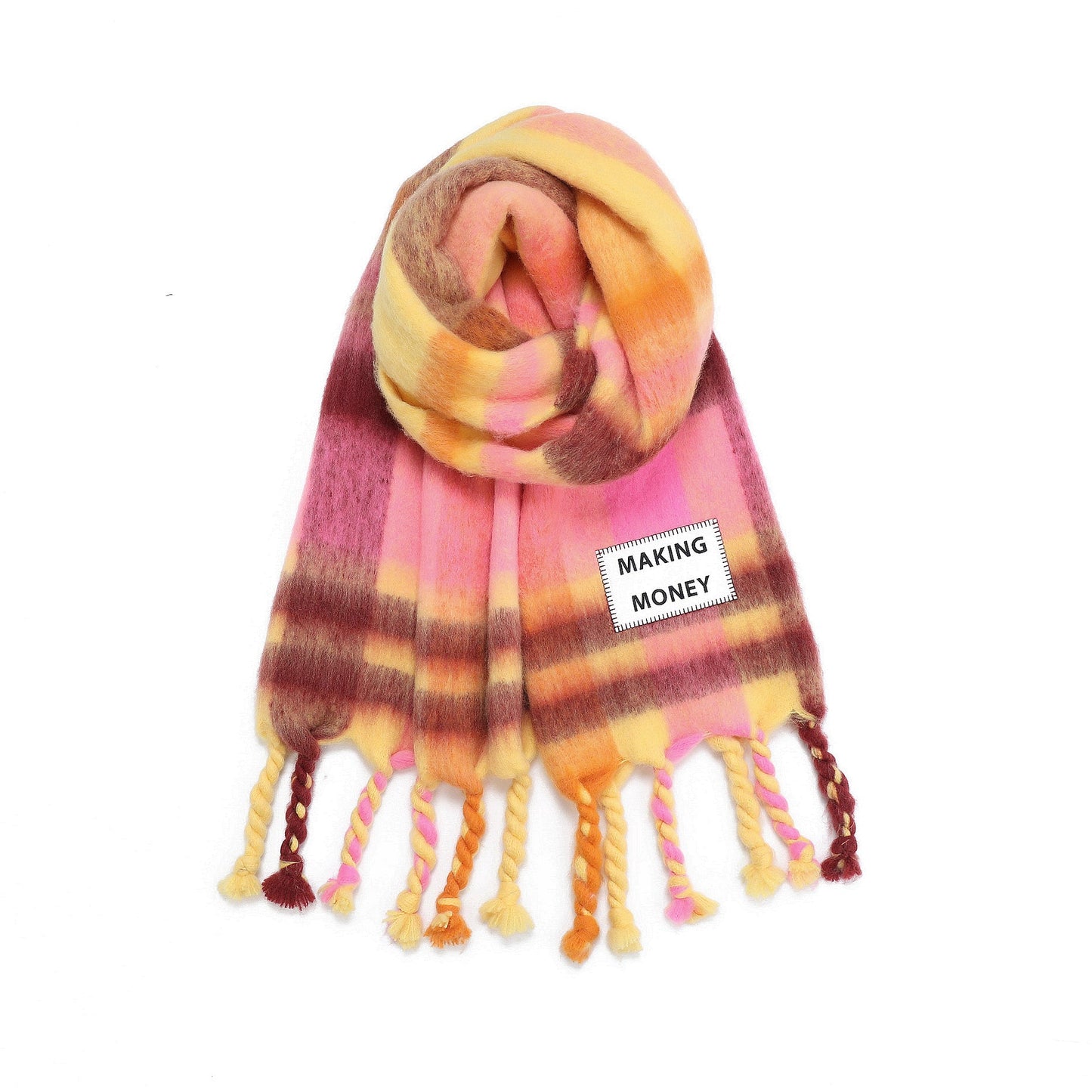 XXL KISS YOUR HOMIES SCARF | VERB TO DO
