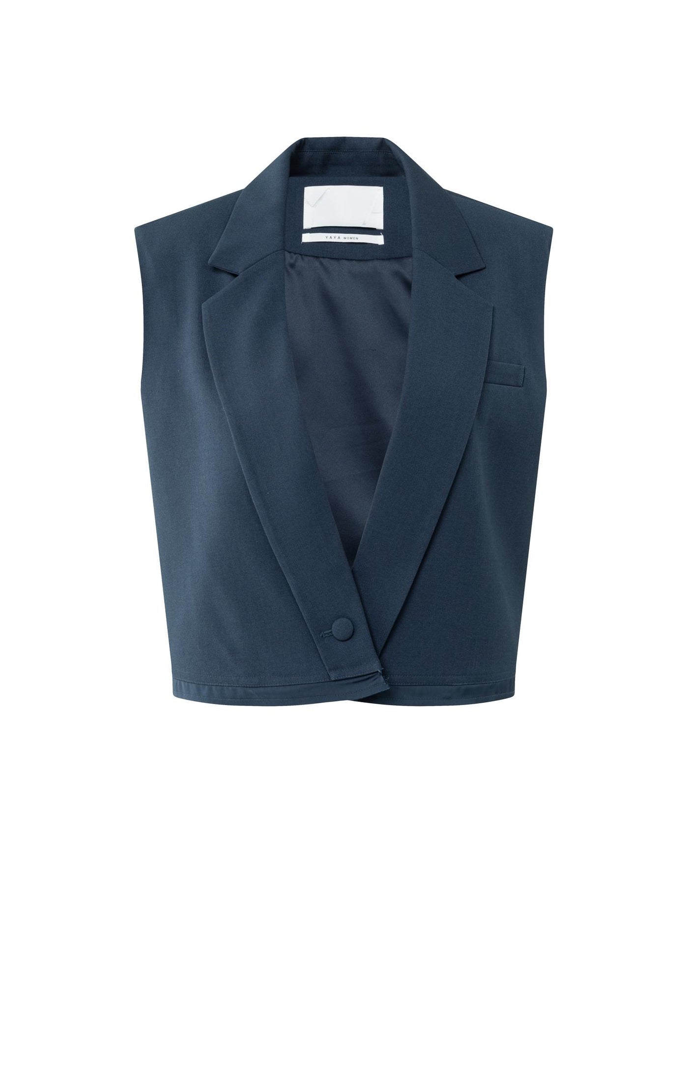 MOUWLOZE KORTE BLAZER BLUE | YAYA