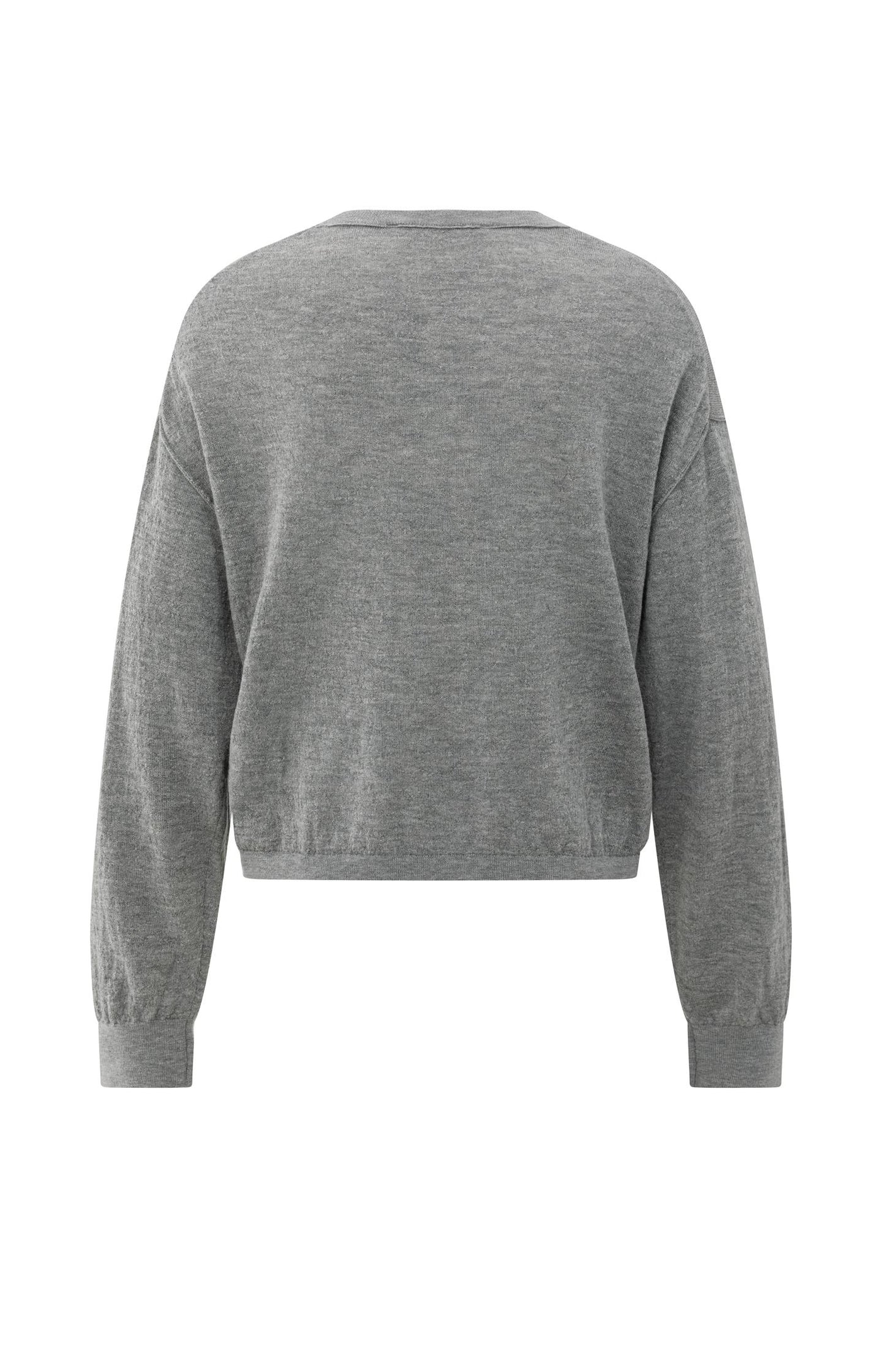 GEBREIDE TRUI MET TEXTUUR EN RONDE HALS | YAYA