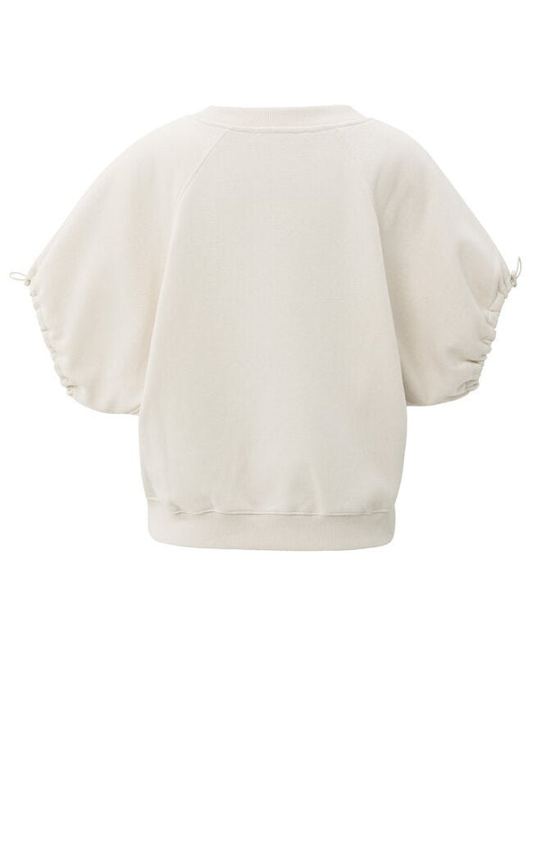 SWEATER MET V HALS EN KOORD DETAILS | YAYA