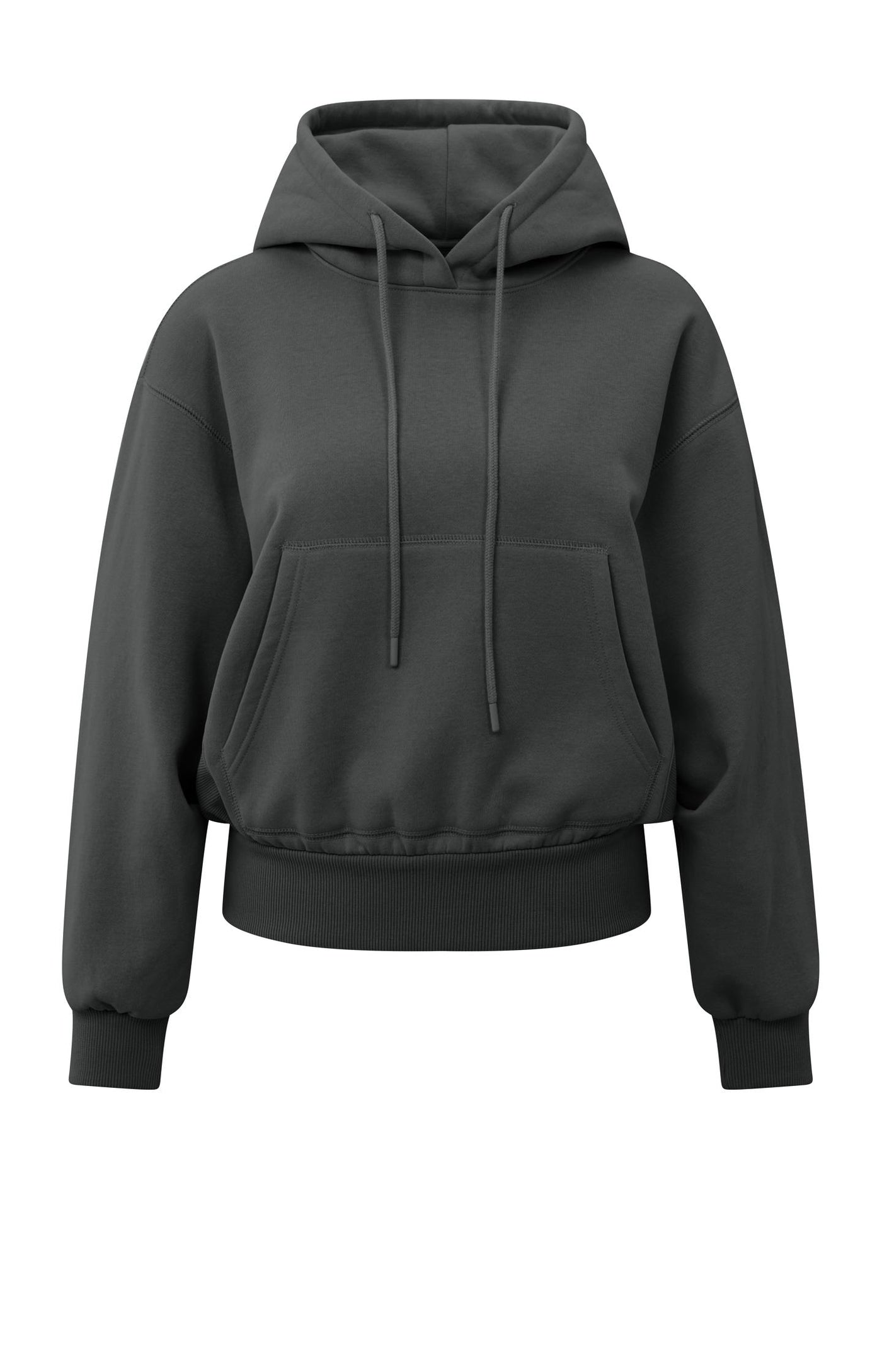 HOODIE MET GEPLOOIDE ZOOM | YAYA
