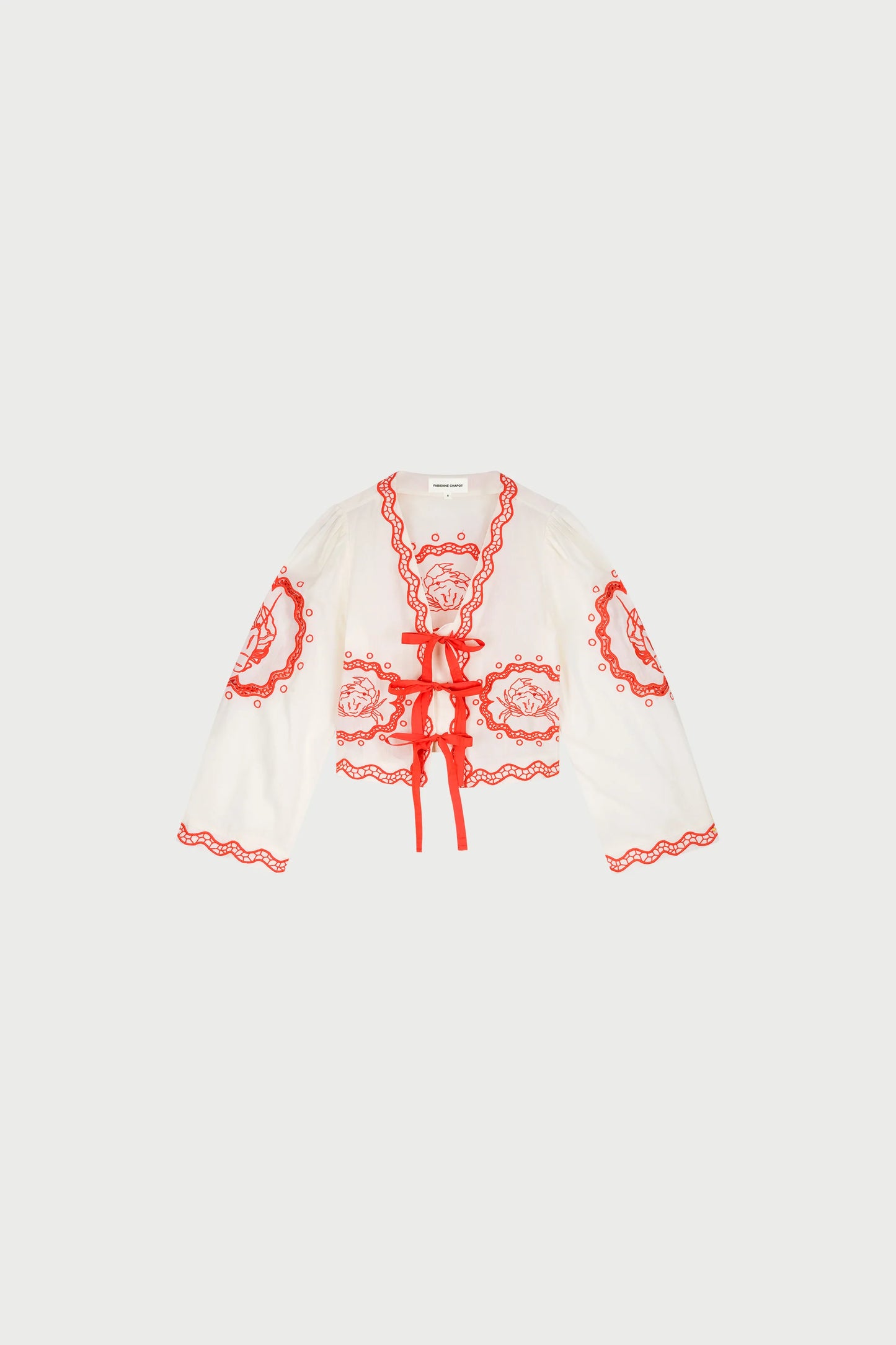 SERVIETTE BLOUSE TANGERINE TANGO | FABIENNE CHAPOT