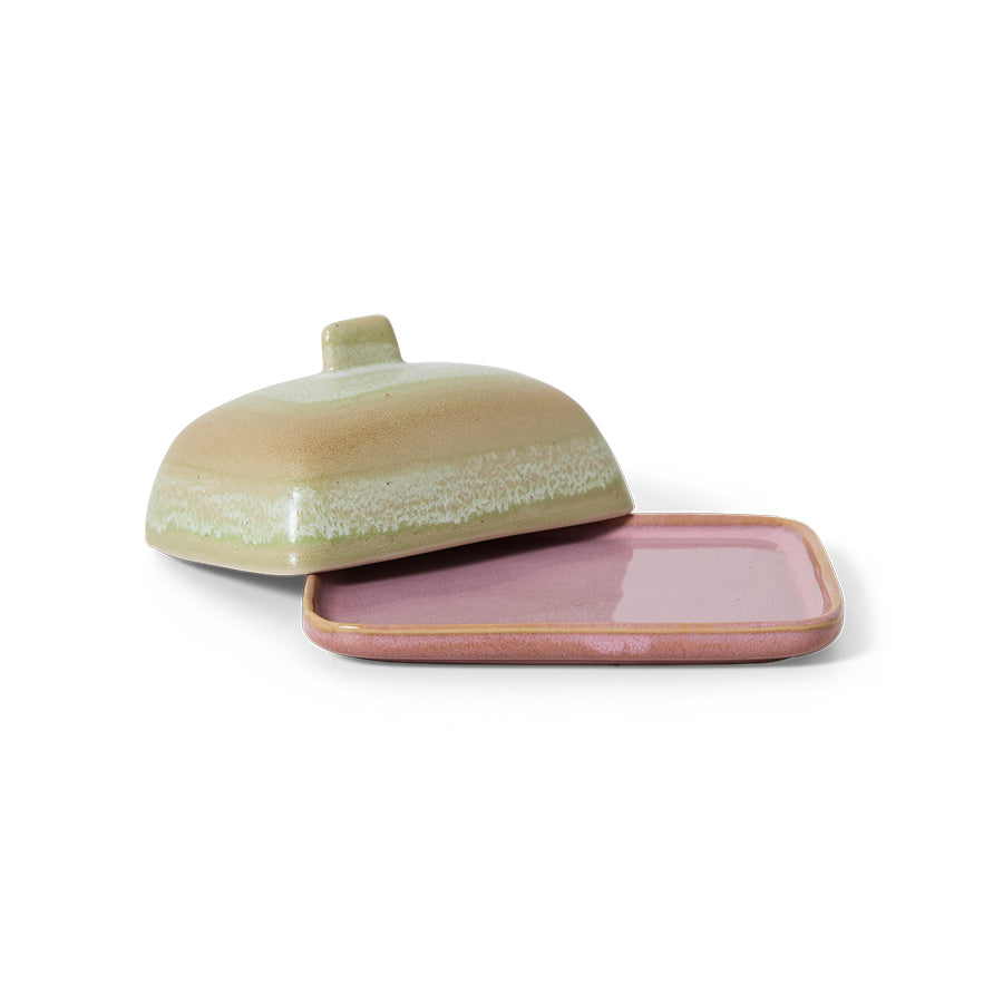 BUTTER DISH 70S SKYLINE | HK LIVING