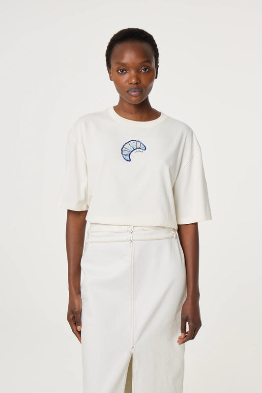 BENJA T-SHIRT WIT | FABIENNE CHAPOT