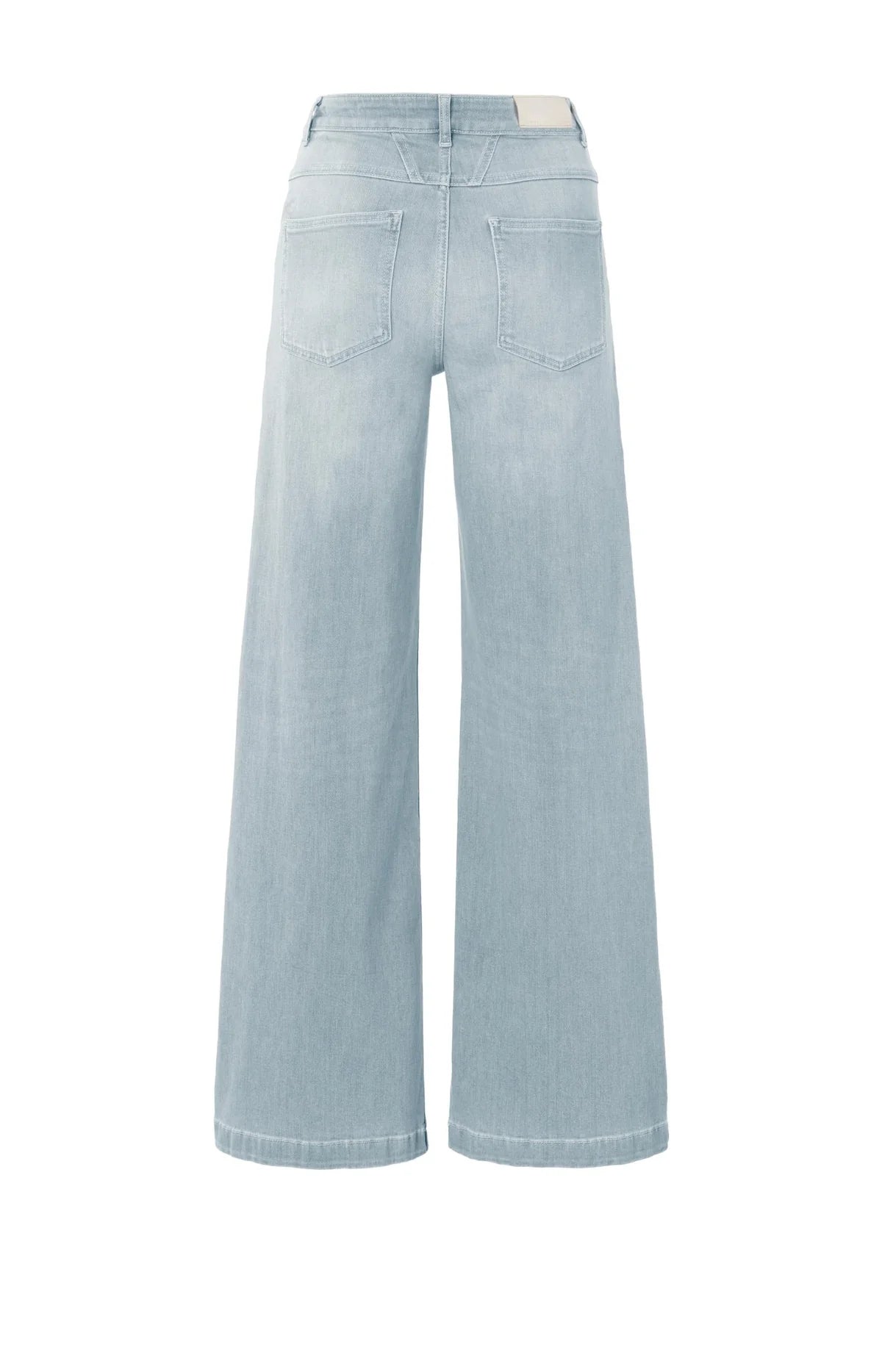 JEANS MET HOGE TAILLE LIGHT BLUE | YAYA