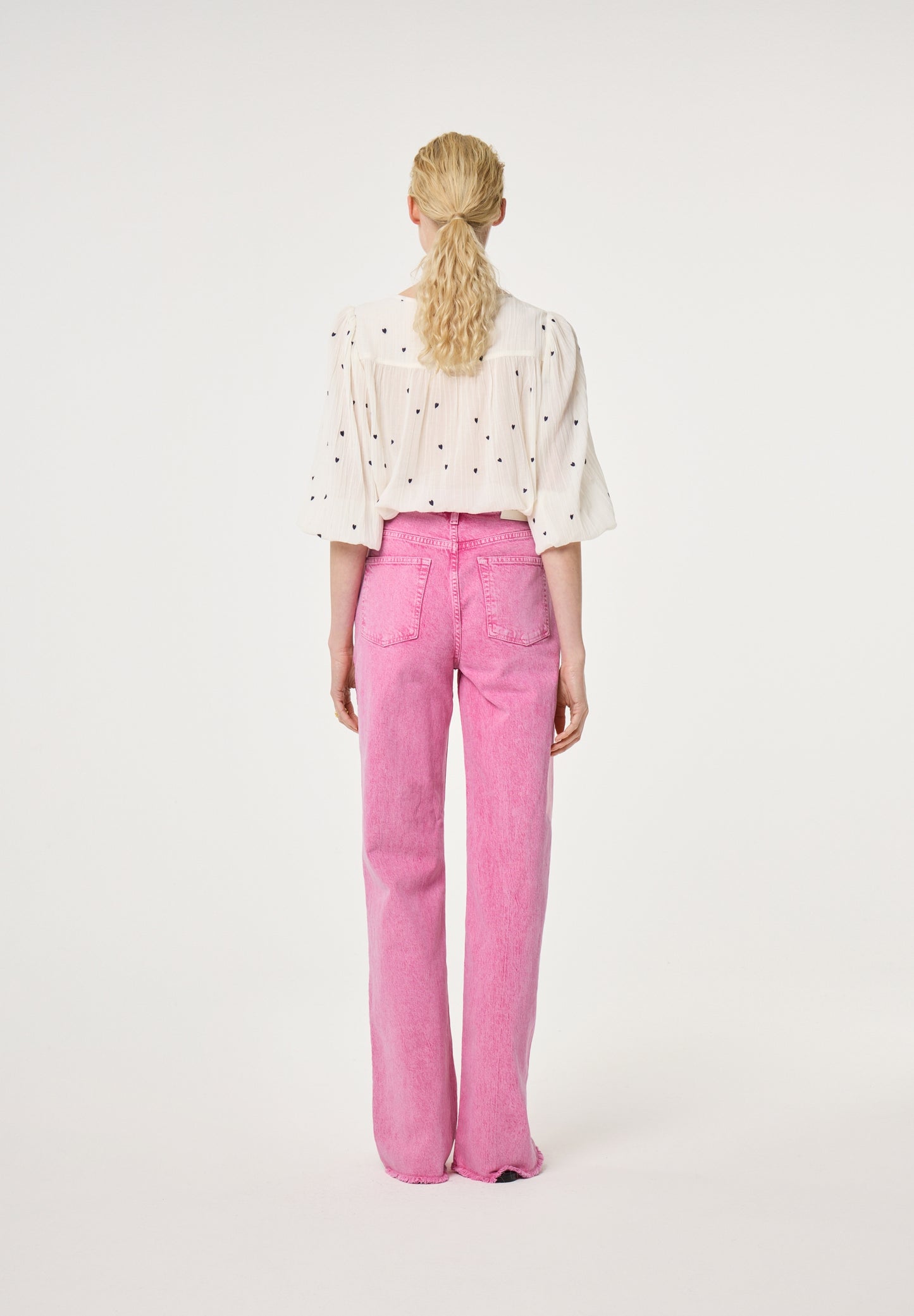 BINDI TOP COSY WHITE BLACK | FABIENNE CHAPOT
