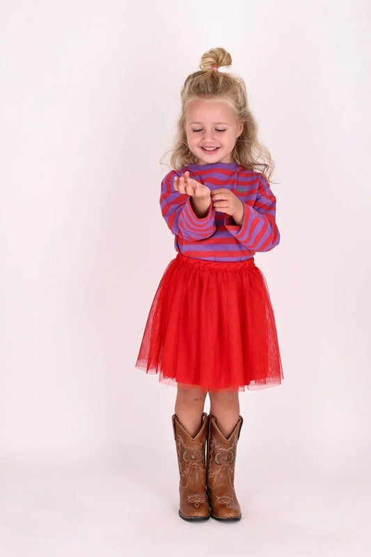 LUNA SKIRT ROOD  | THE NEW CHAPTER