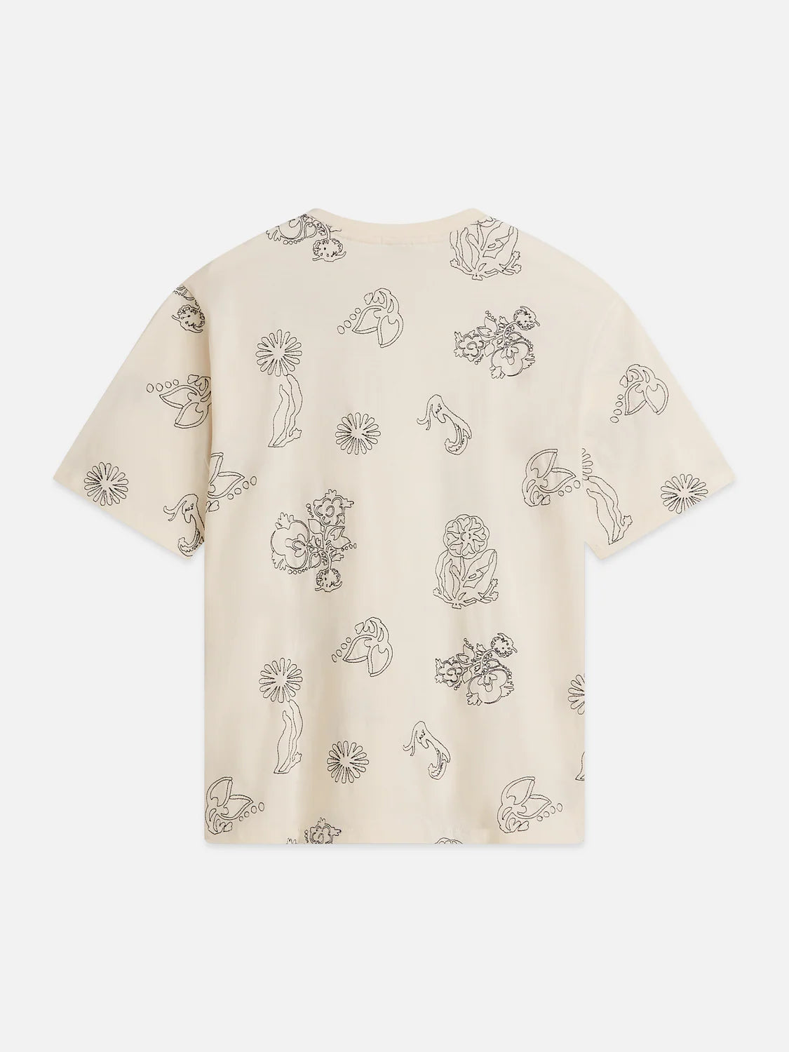 EMBROIDERED LOOSE T-SHIRT | SCOTCH & SODA