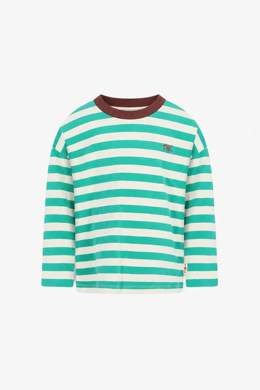 LOU LONGSLEEVE STRIPES GROEN  | THE NEW CHAPTER