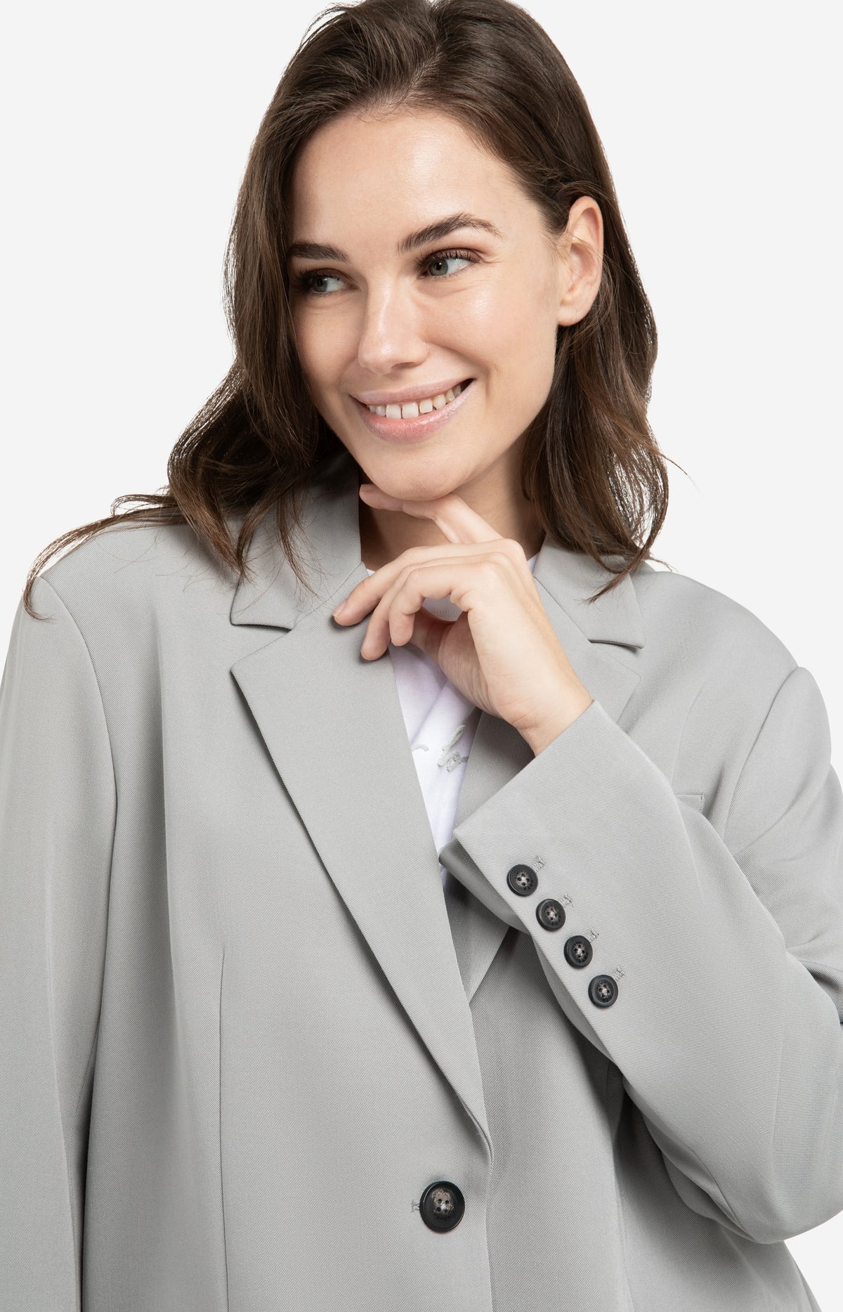 OVERSIZED BLAZER GRIJS | YAYA