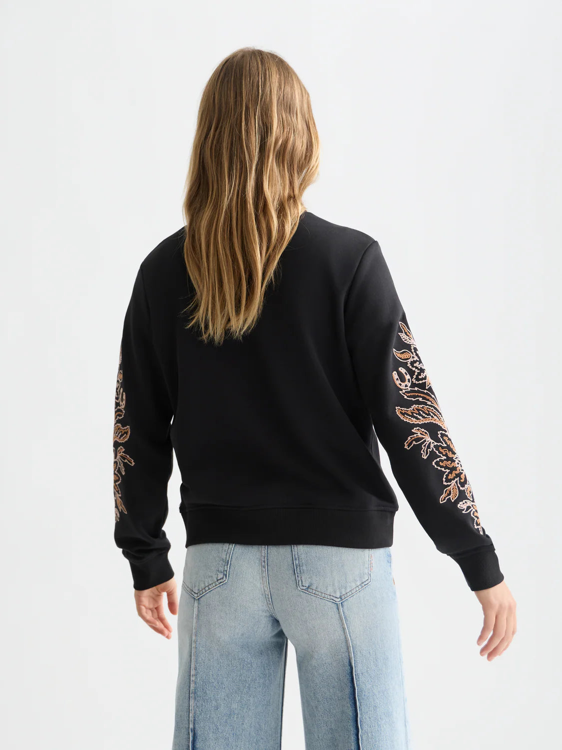 EMBROIDERED REGULAR-FIT SWEATSHIRT | SCOTCH & SODA