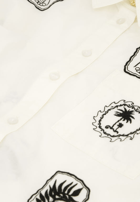 ALEX BLOUSE COSY WHITE | FABIENNE CHAPOT