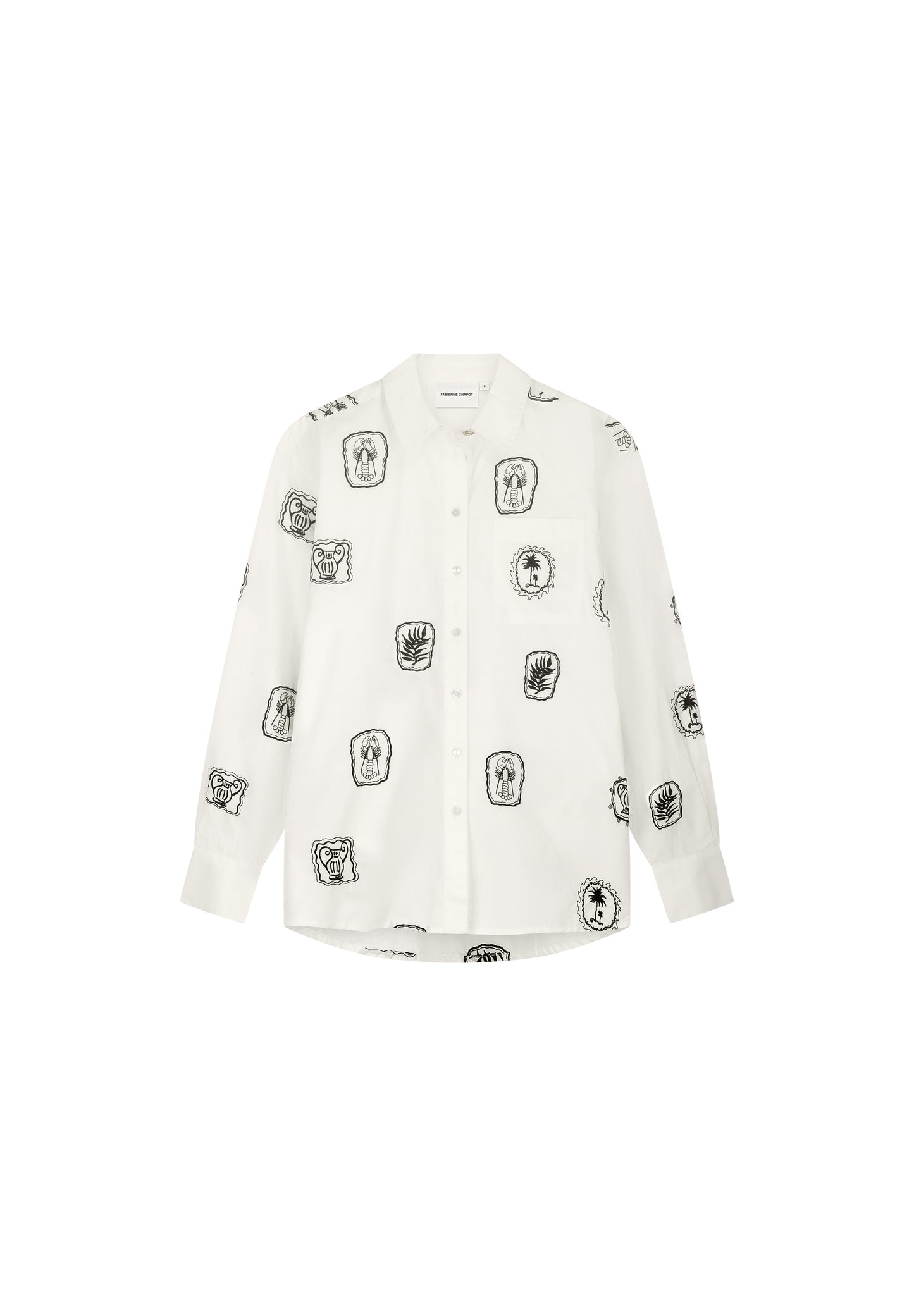 ALEX BLOUSE COSY WHITE | FABIENNE CHAPOT