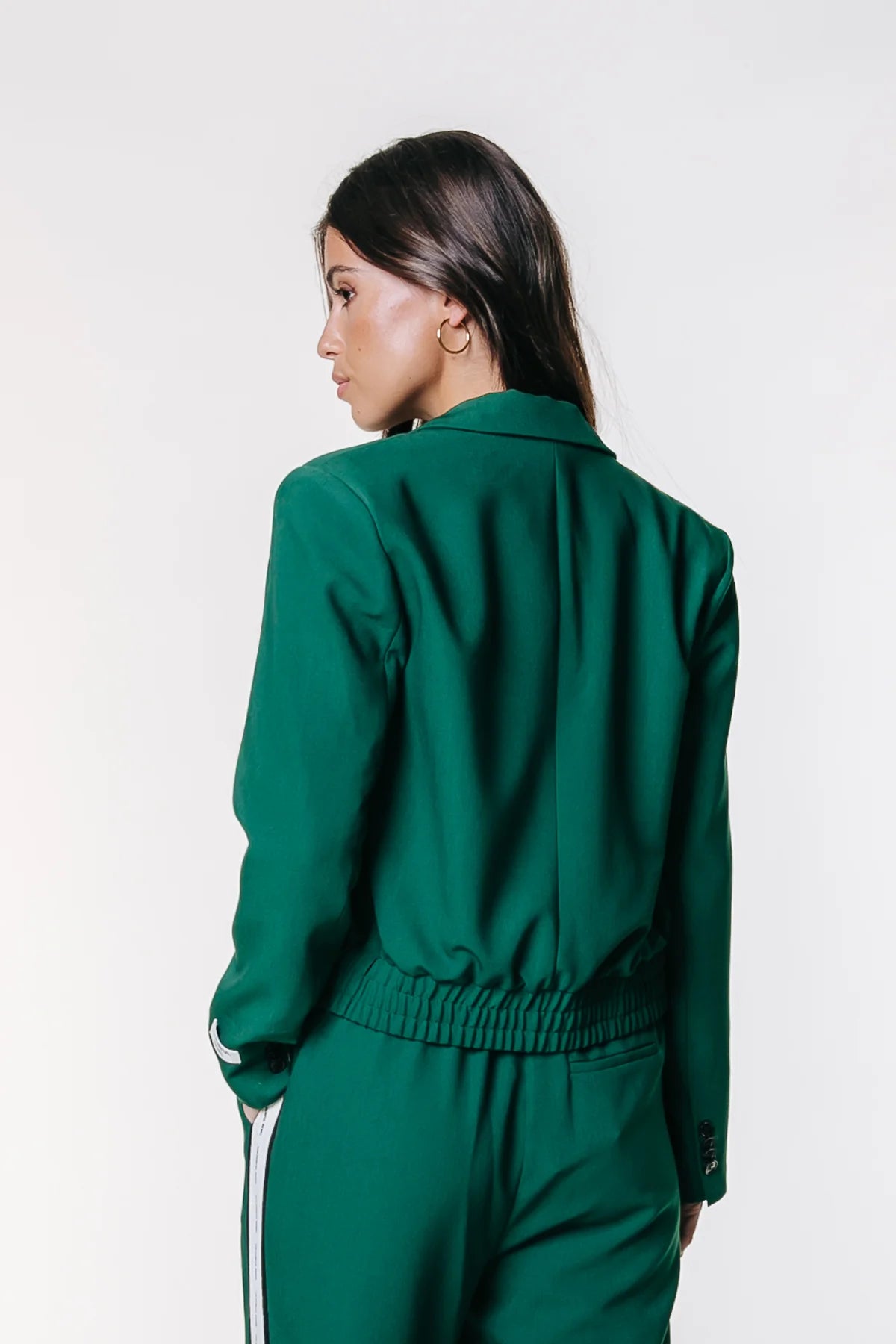 ZOE BLAZER GREEN | COLOURFUL REBEL