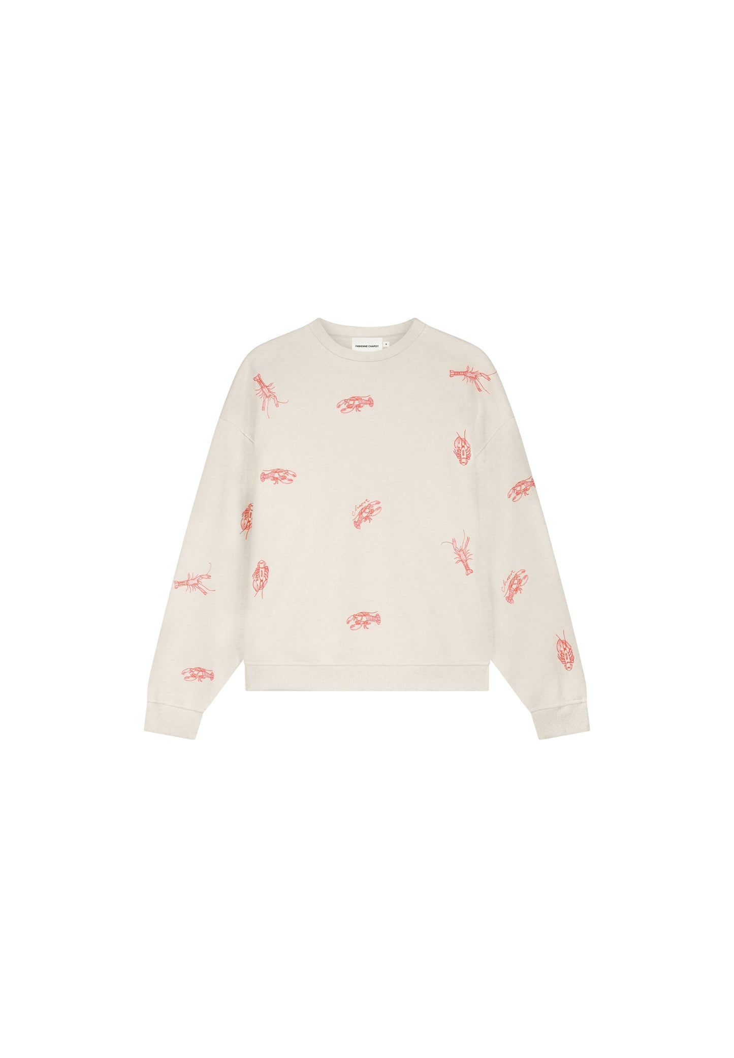 TERRY SWEATER OATMEAL MELANGE | FABIENNE CHAPOT