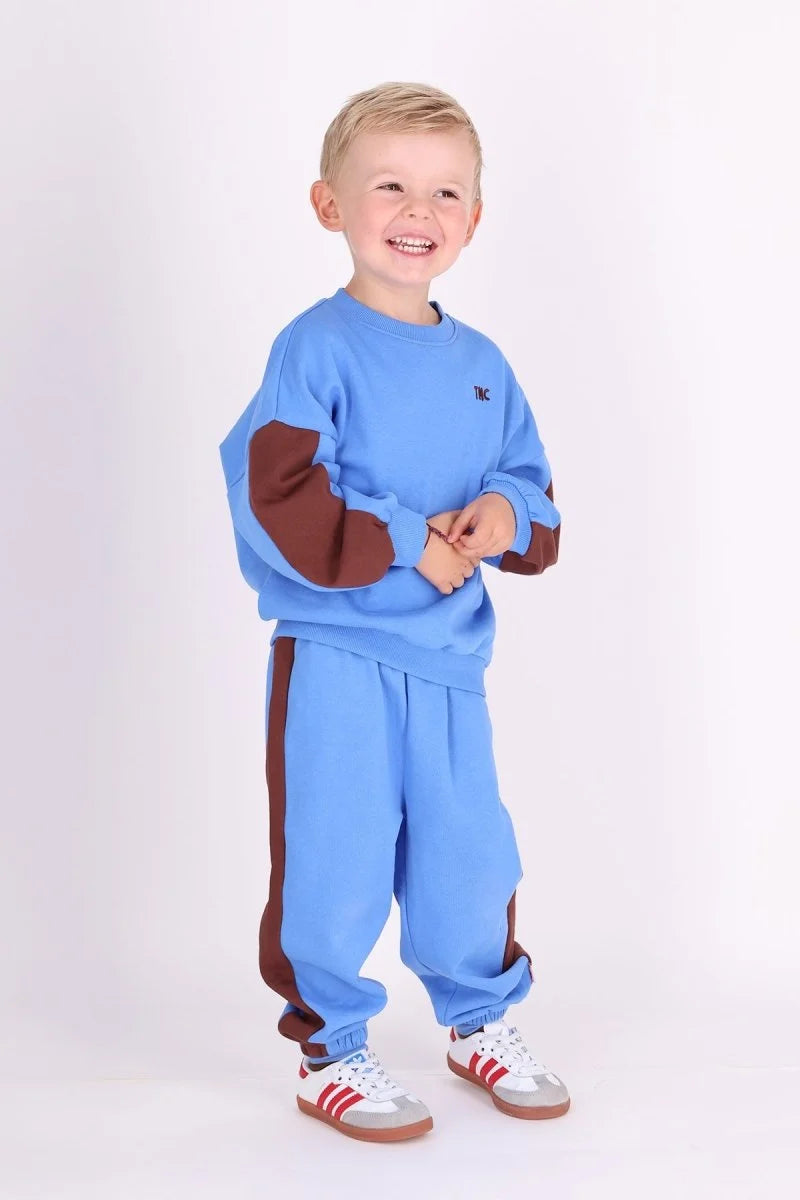 WOLF SWEATPANTS BLAUW | THE NEW CHAPTER