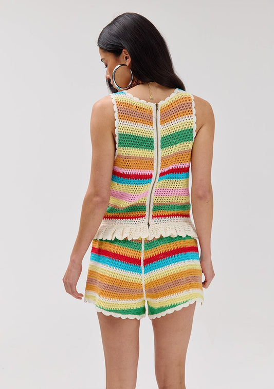 TOP MARTHA MULTI STRIPE | HARPER & YVE