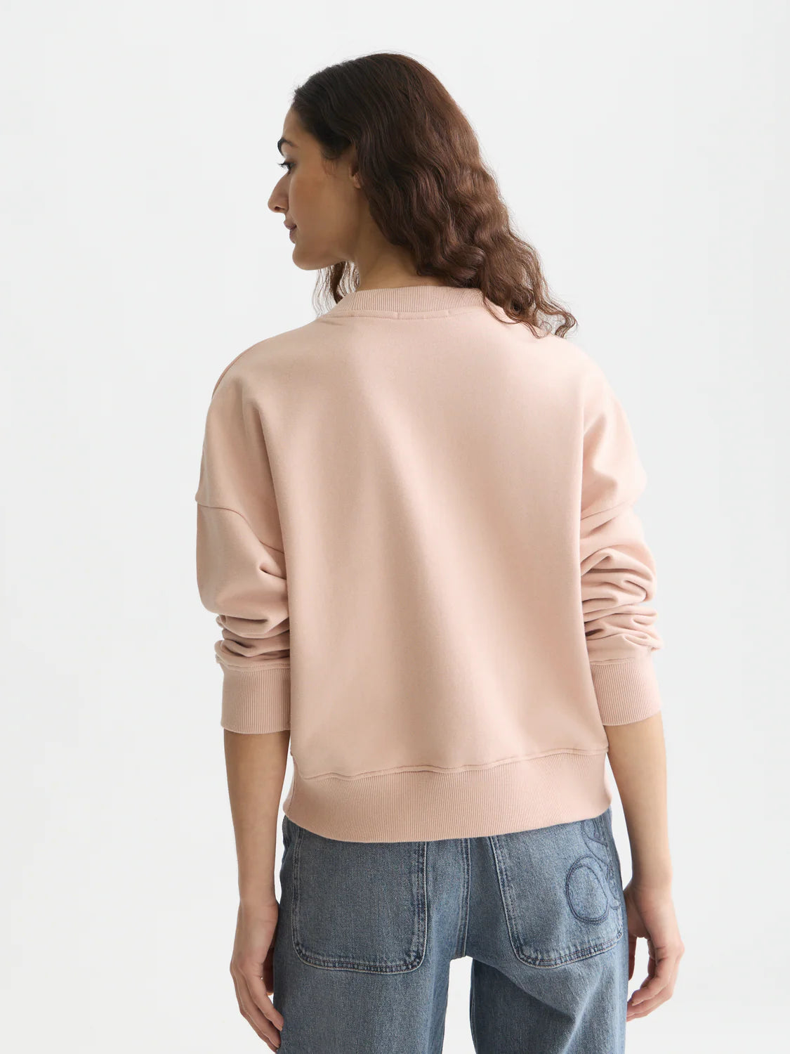 EMBROIDERED LOGO RELAXED SWEATSHIRT | SCOTCH & SODA