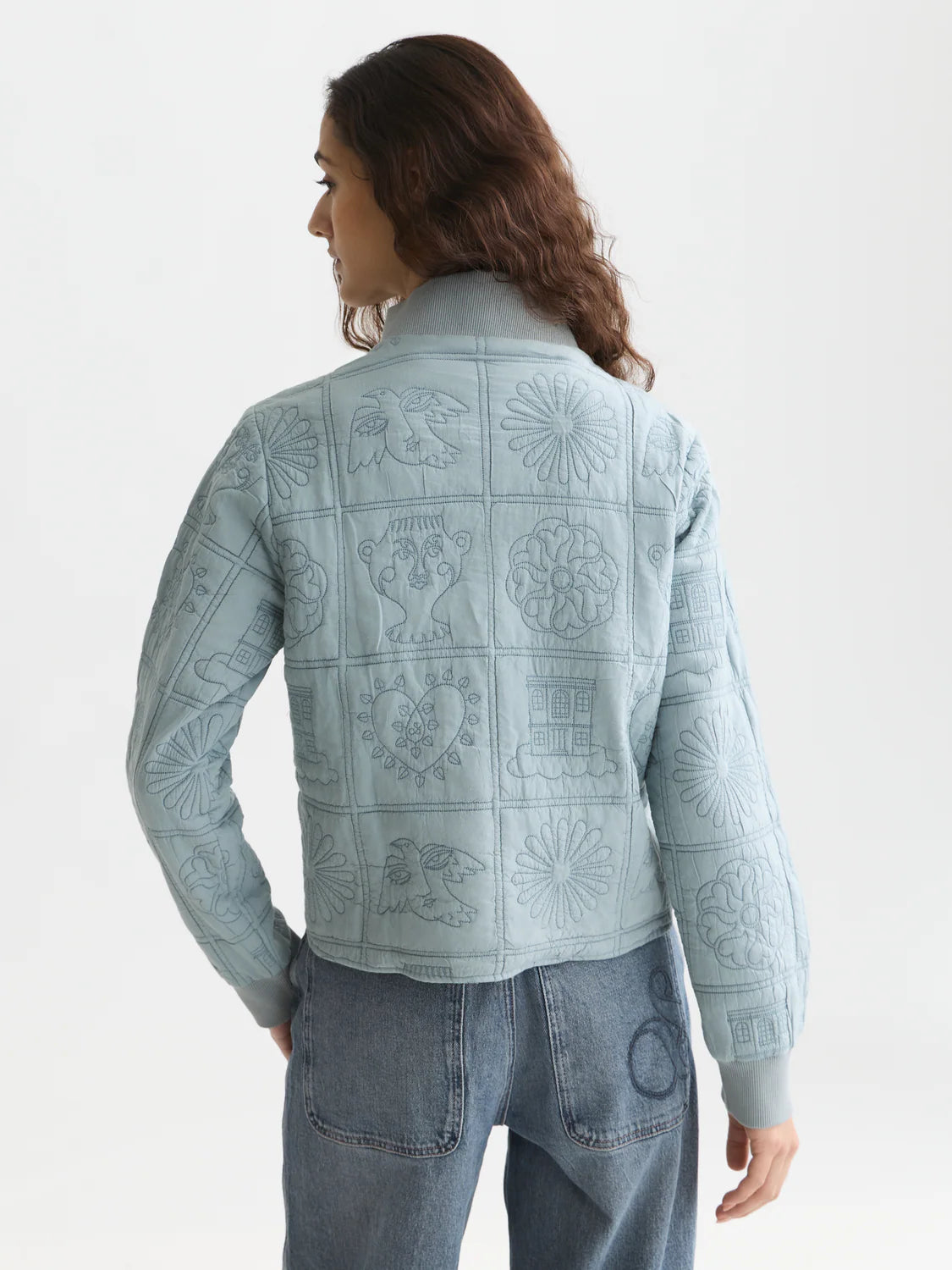 ROYAL DELFT QUILTED REVERSIBLE JACKET | SCOTCH & SODA
