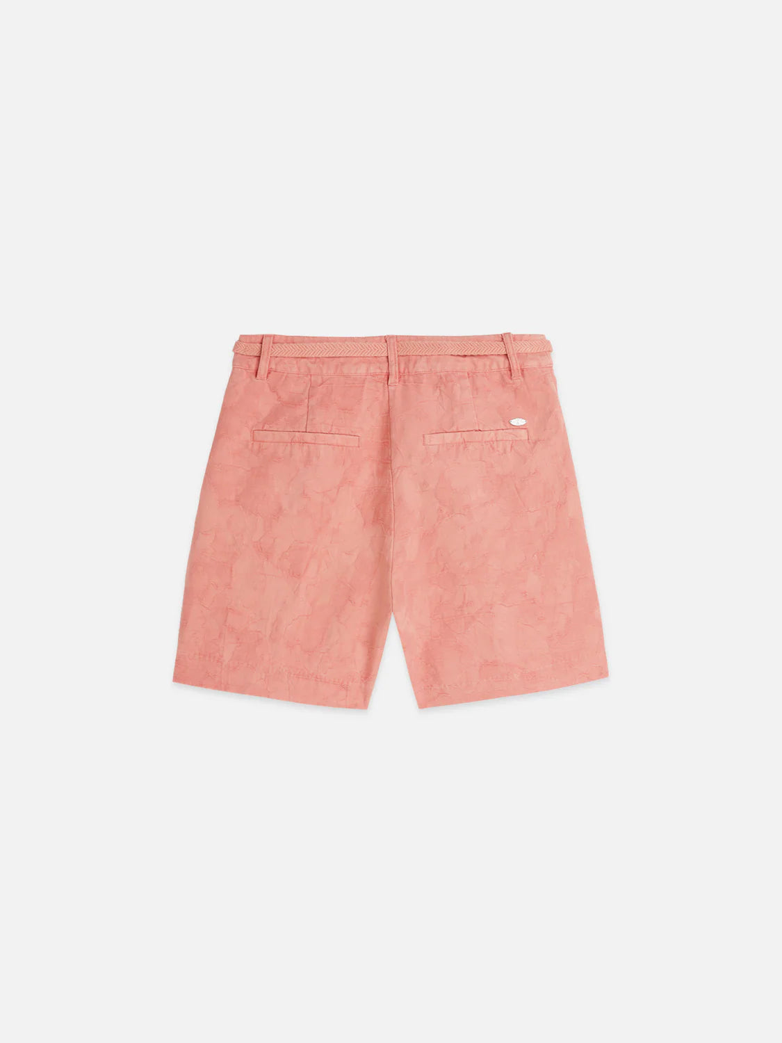 JACQUARD STRUCTURED HIGH RISE SHORTS | SCOTCH AND SODA