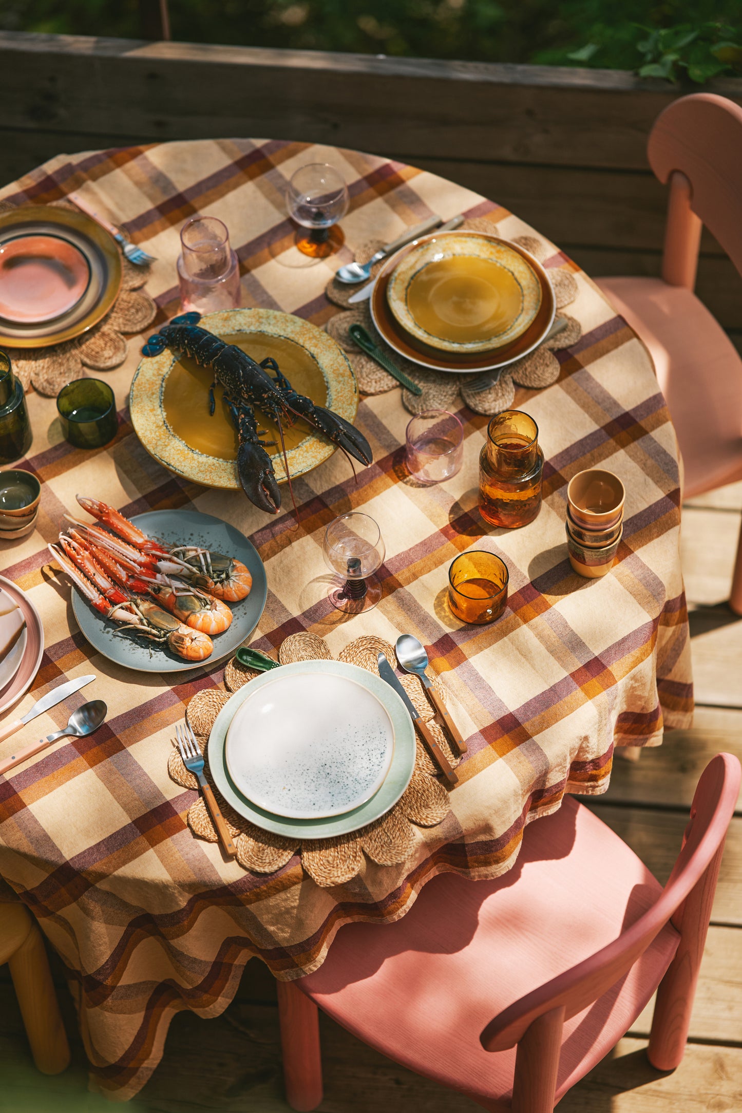 DINNER PLATES 70S MINERAL | HK LIVING
