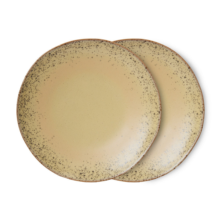 DINNERPLATES 70S GRIT | HK LIVING