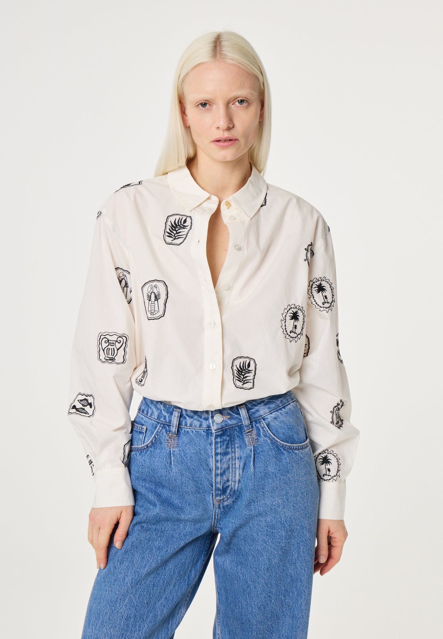 ALEX BLOUSE COSY WHITE | FABIENNE CHAPOT