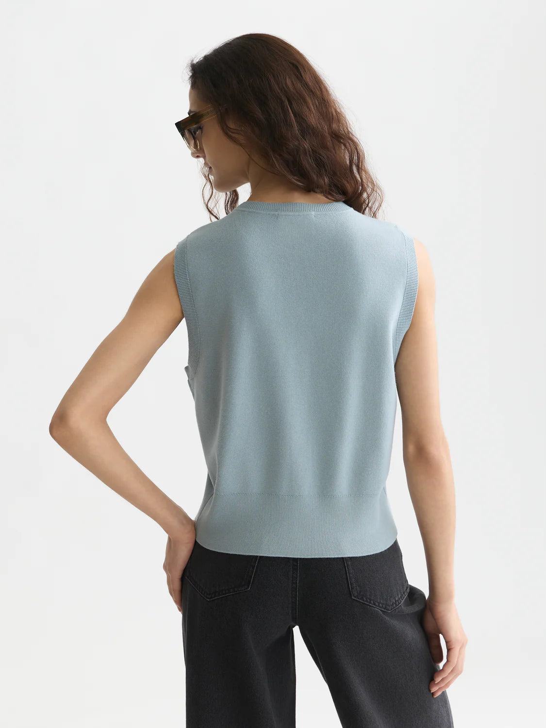 COMPACT KNITTED SPENCER | SCOTCH & SODA