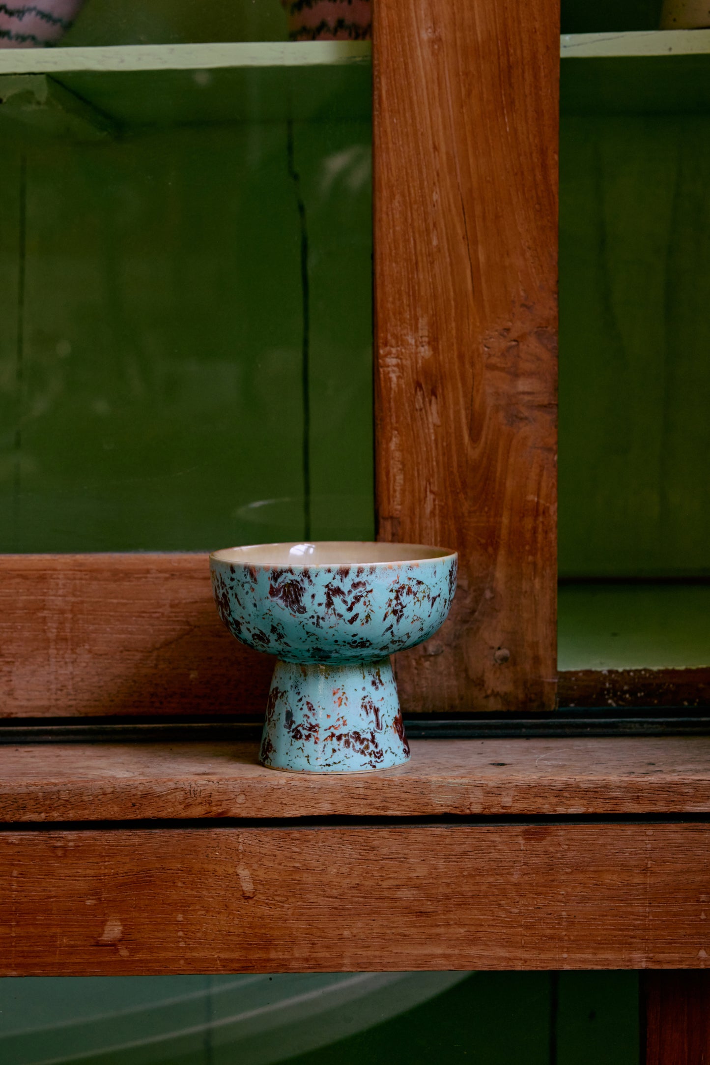 TAPAS BOWL ON BASE 70S PATINA S| HK LIVING