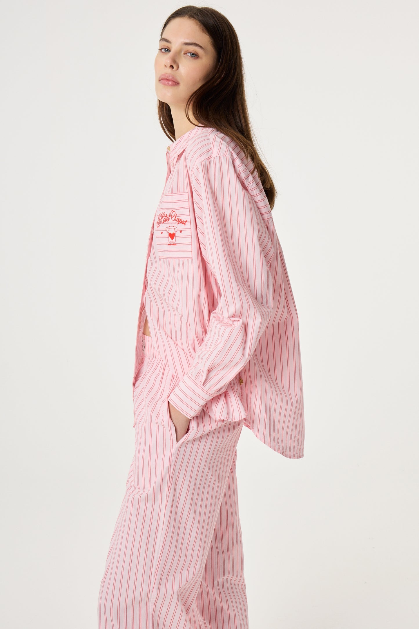ALEX PINK STP BLOUSE | FABIENNE CHAPOT