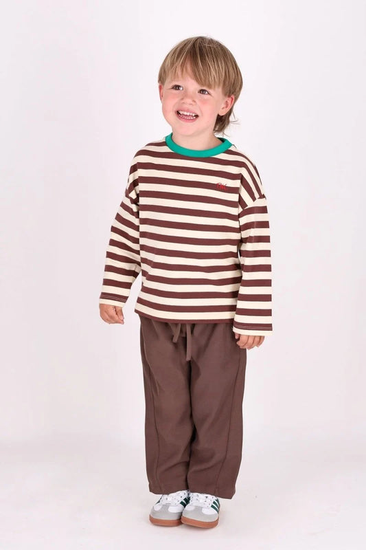 BALLOON  FIT PANTS BRUIN  | THE NEW CHAPTER