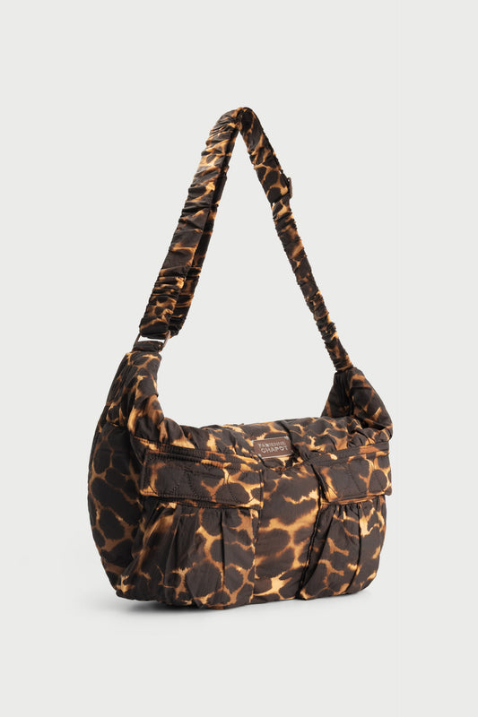 FABIANA NYLON BAG TOFFEE CAMEL CLUB | FABIENNE CHAPOT