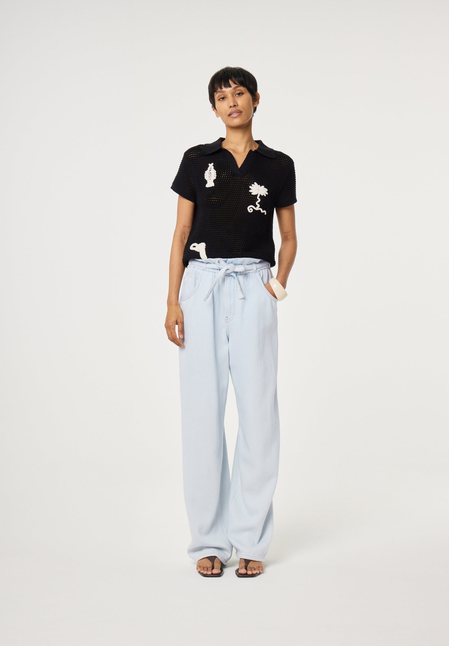 BIGGY JEANS LIGHT BLUE | FABIENNE CHAPOT