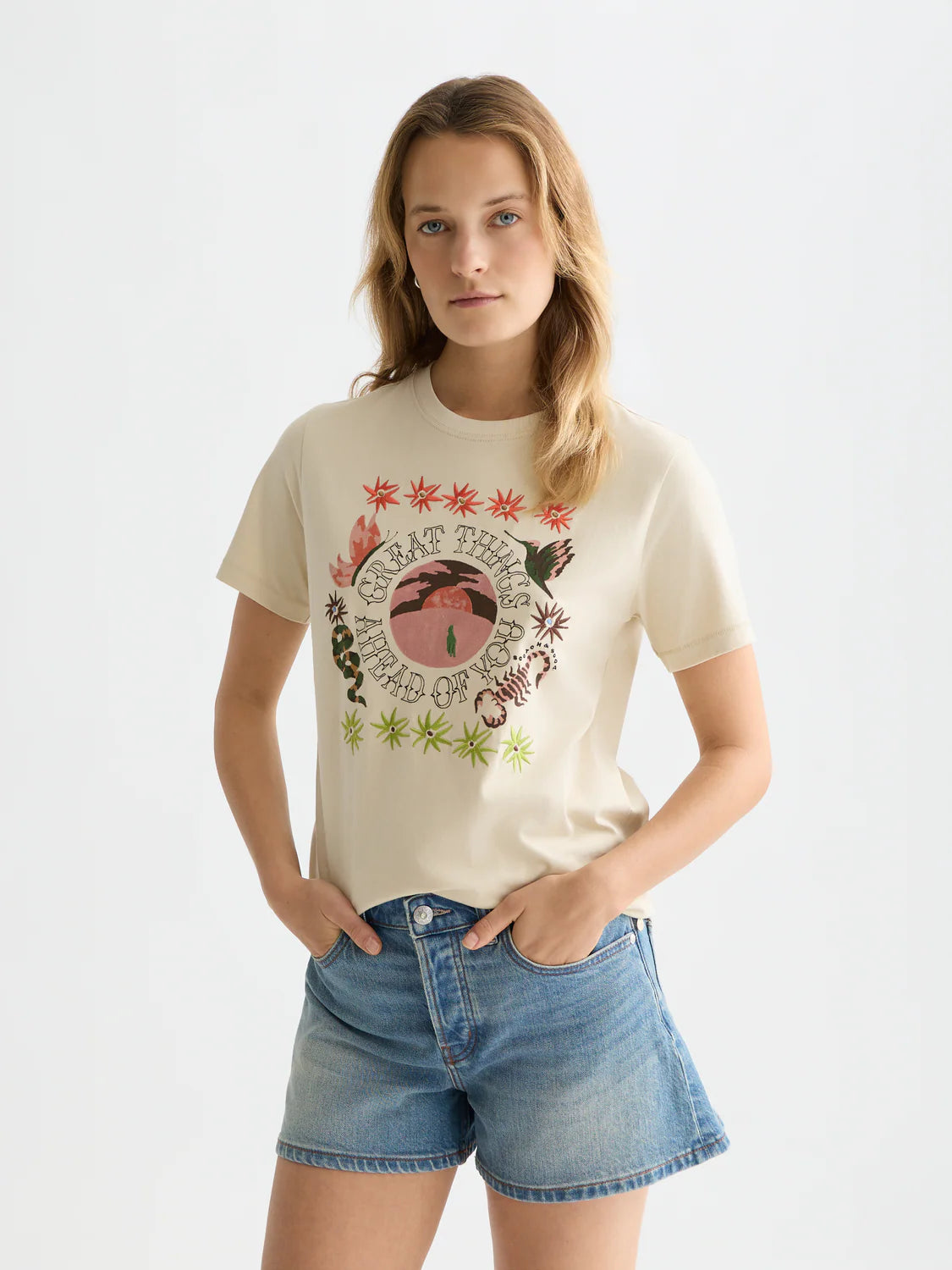 EMBROIDERED ARTWORK REGULAR FIT T-SHIRT | SCOTCH & SODA