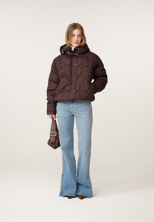 PRISCA PUFFER COCOA | FABIENNE CHAPOT