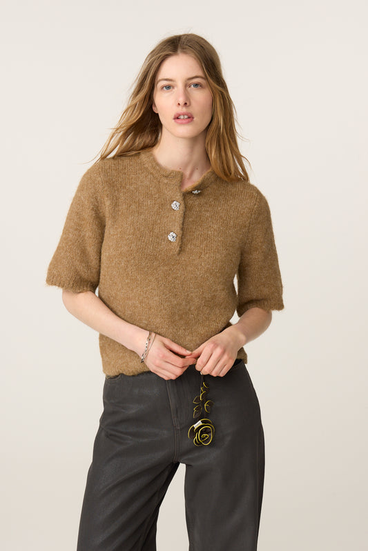 COCO PULLOVER CAMEL CLUB | FABIENNE CHAPOT