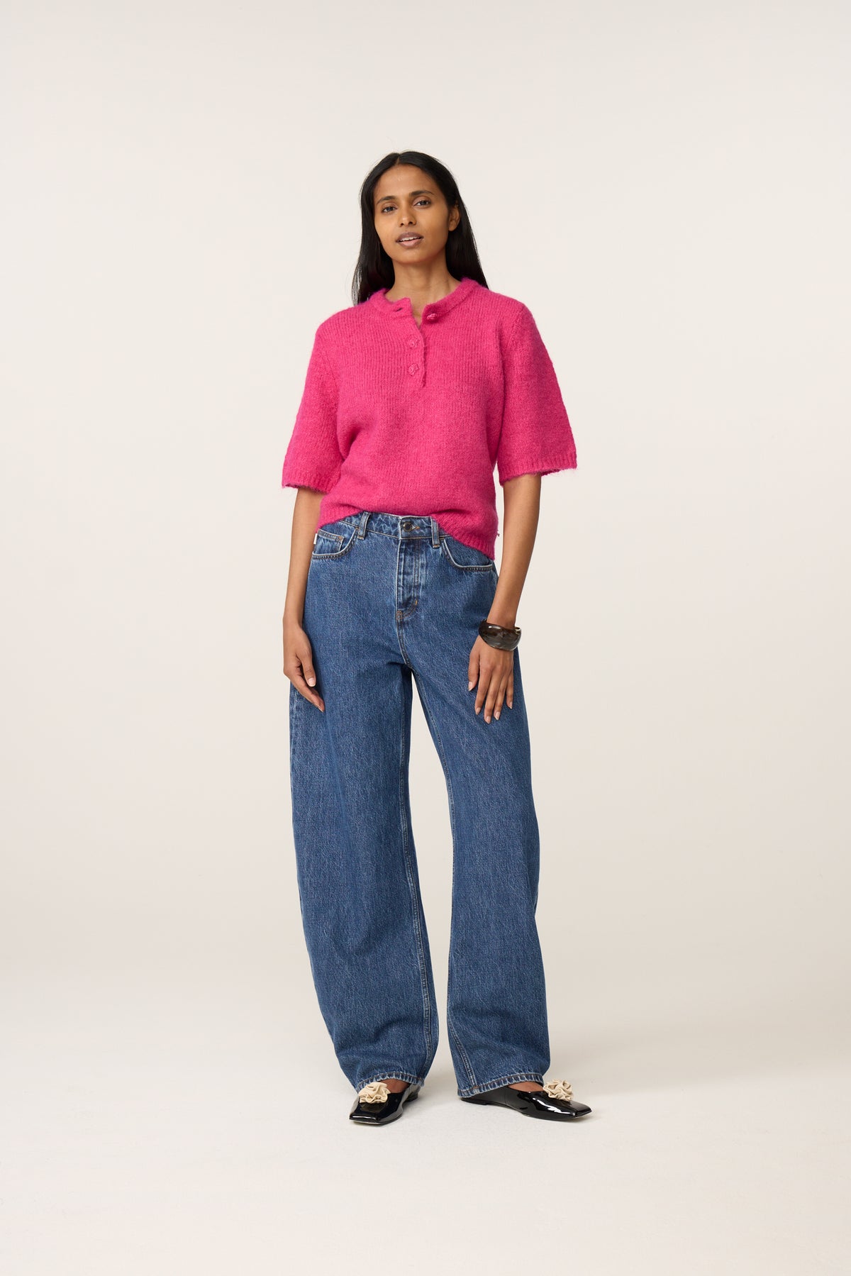 COCO PULLOVER FAB FUCHSIA | FABIENNE CHAPOT