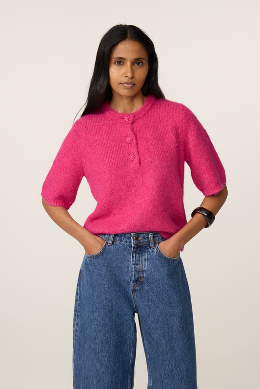 COCO PULLOVER FAB FUCHSIA | FABIENNE CHAPOT