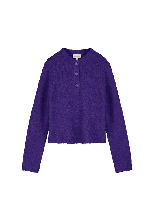 COCO PULLOVER LS DEEP PURPLE | FABIENNE CHAPOT