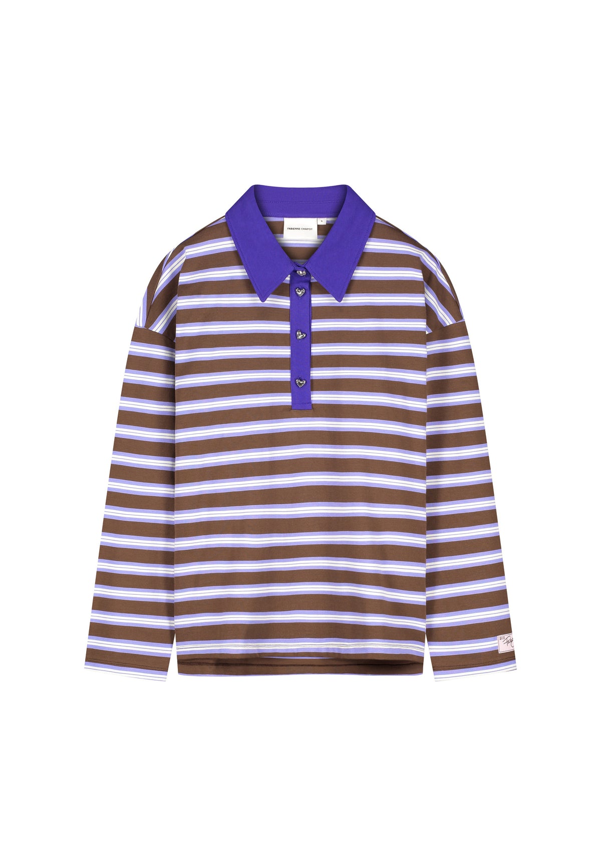 PAULA SWEATER VIOLETTA / TOFFEE | FABIENNE CHAPOT