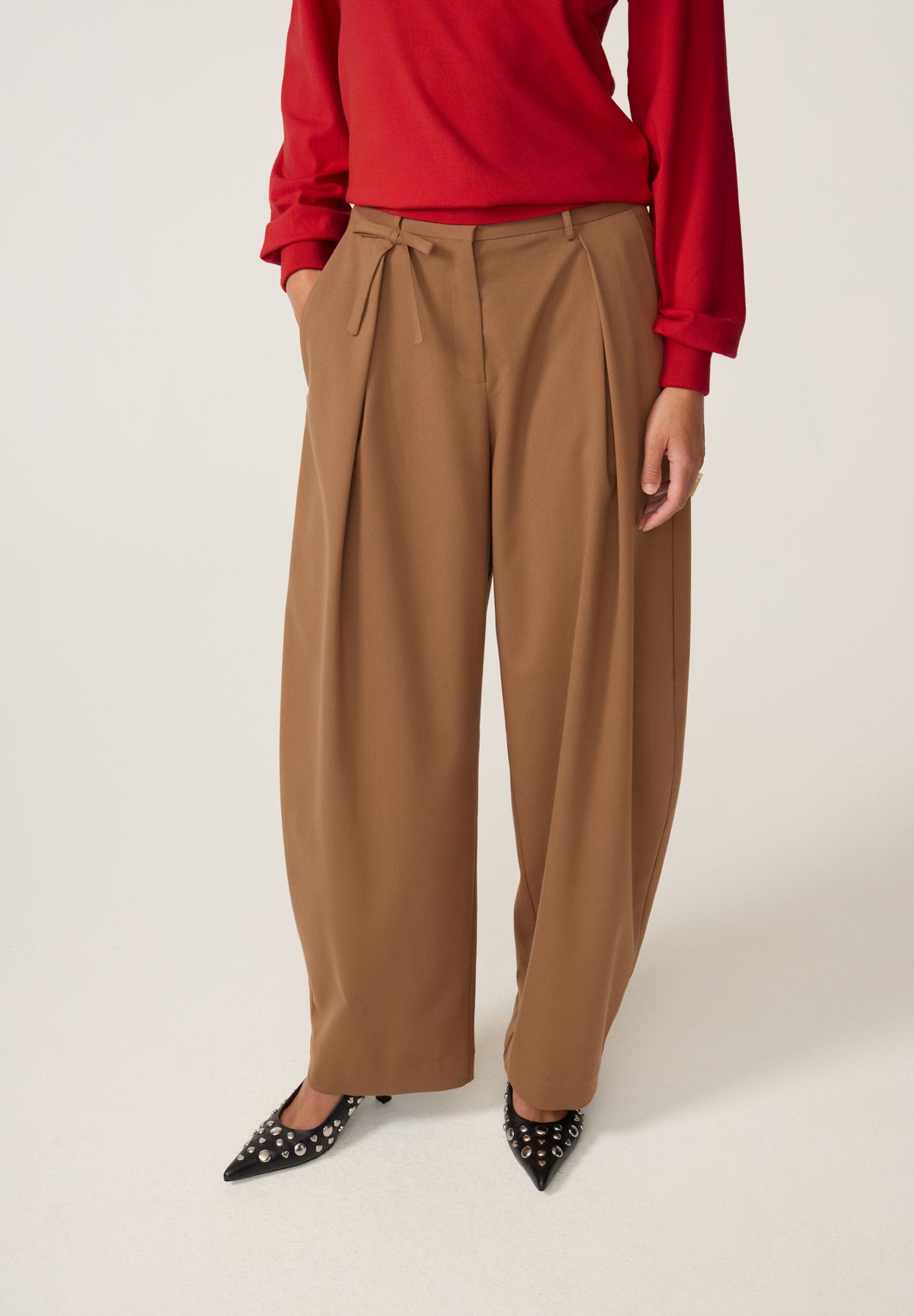 CHARLOT TROUSERS TOFFEE | FABIENNE CHAPOT
