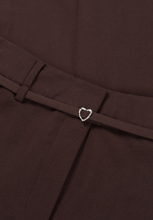 NELSAN TROUSERS COCOA | FABIENNE CHAPOT