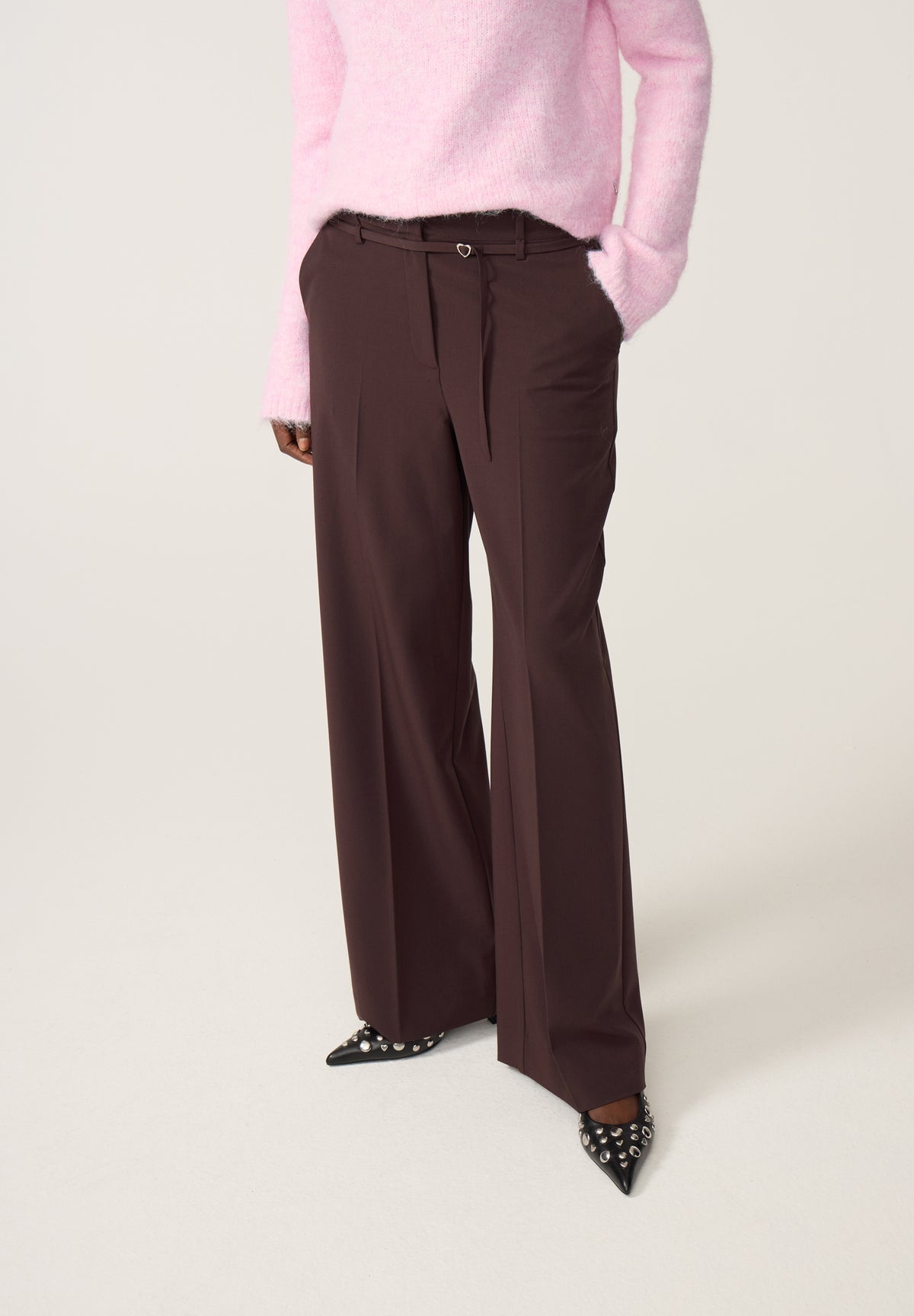 NELSAN TROUSERS COCOA | FABIENNE CHAPOT