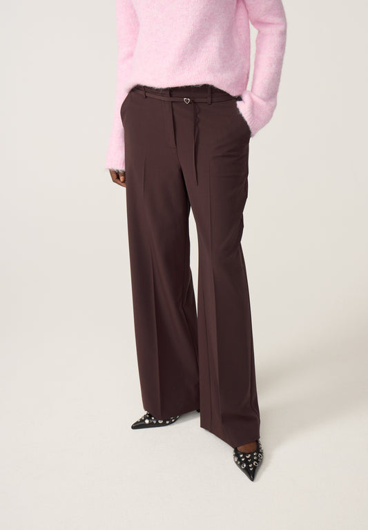 NELSAN TROUSERS COCOA | FABIENNE CHAPOT