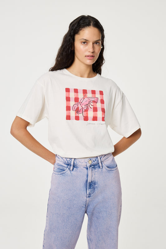 FAY T-SHIRT COSY WHITE | FABIENNE CHAPOT