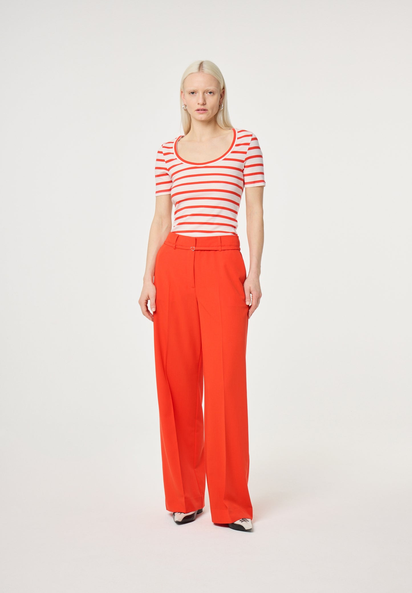 NELSON TROUSERS TANGERINE TANGO | FABIENNE CHAPOT