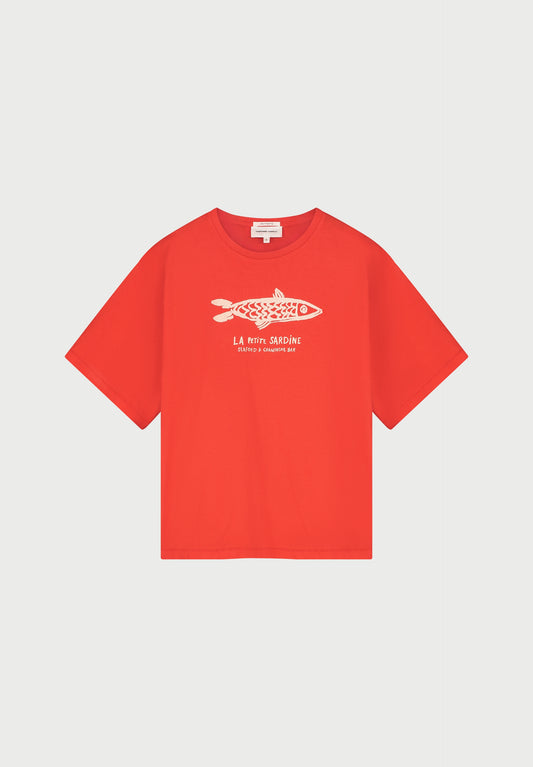 FAY T-SHIRT TANGERINE TANGO | FABIENNE CHAPOT