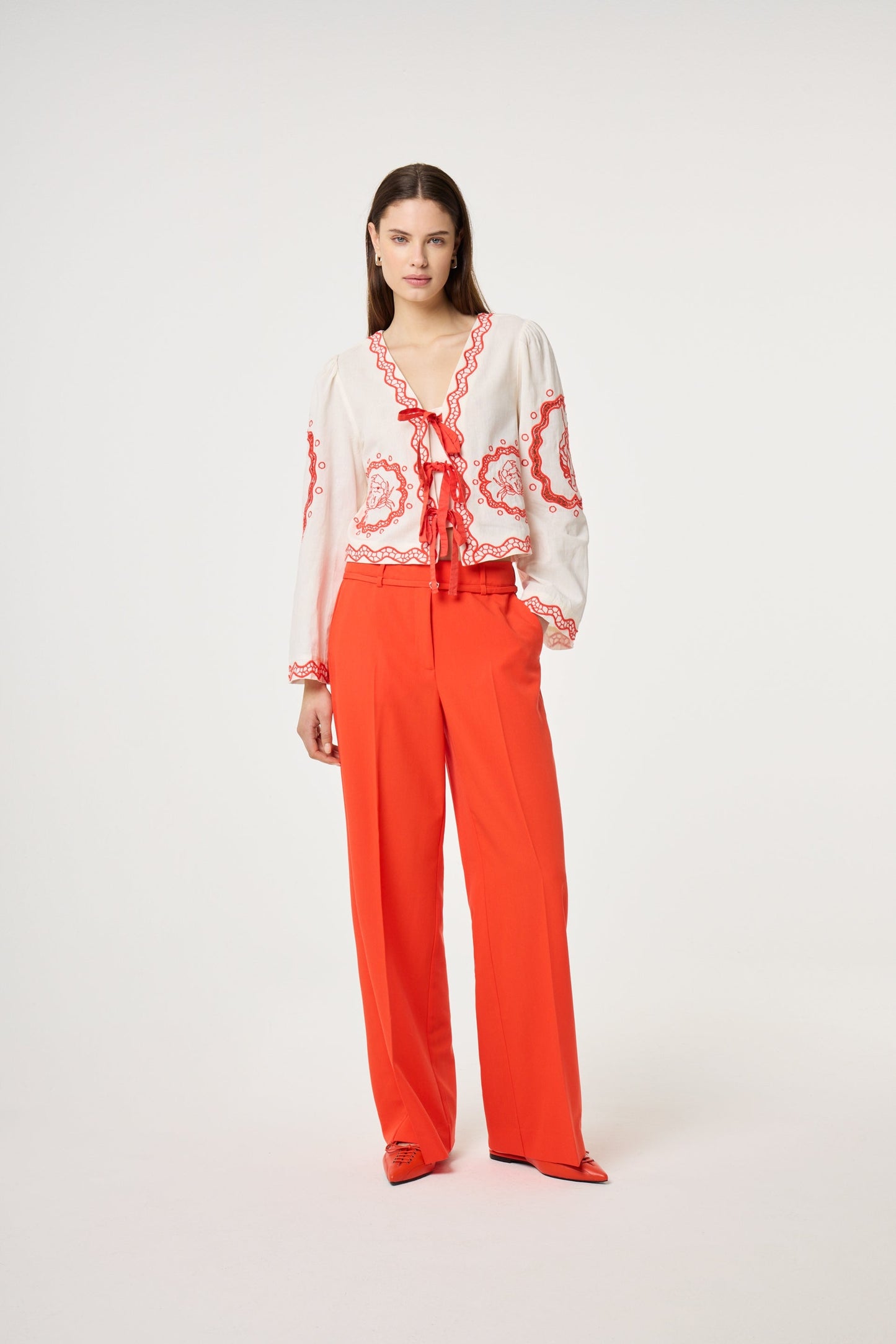 SERVIETTE BLOUSE TANGERINE TANGO | FABIENNE CHAPOT