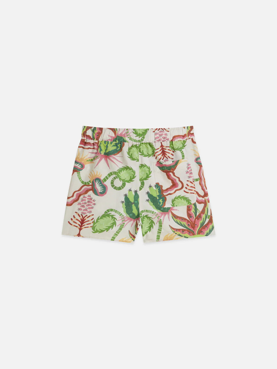 COTTON LINEN ELASTIC WAIST SHORTS | SCOTCH & SODA