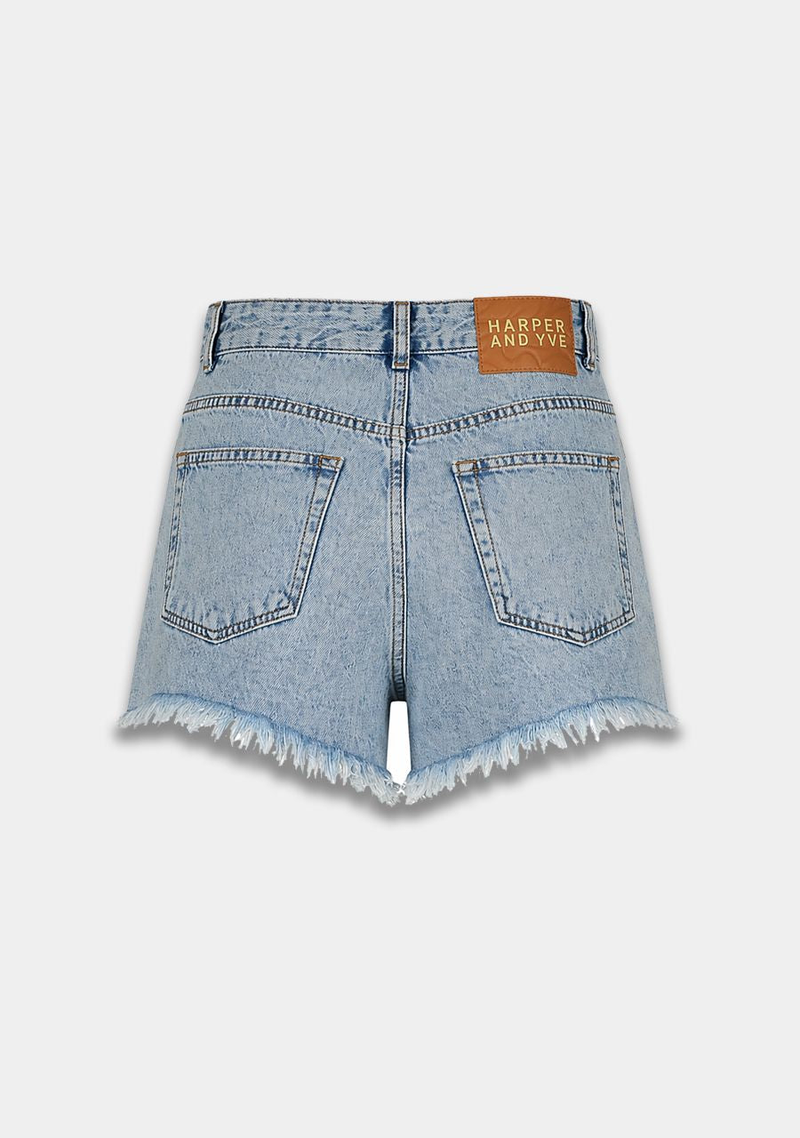 YVE SHORT LIGHT BLUE | HARPER & YVE